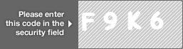 captcha code for visual authentication  letter F number 9 letter K number 6