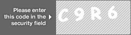 captcha code for visual authentication  letter C number 9 letter R number 6