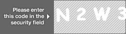 captcha code for visual authentication  letter N number 2 letter W number 3