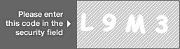 captcha code for visual authentication  letter L number 9 letter M number 3