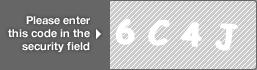 captcha code for visual authentication  number 6 letter C number 4 letter J