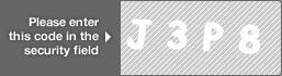 captcha code for visual authentication  letter J number 3 letter P number 8