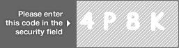 captcha code for visual authentication  number 4 letter P number 8 letter K