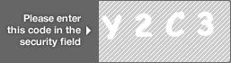 captcha code for visual authentication  letter Y number 2 letter C number 3