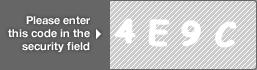 captcha code for visual authentication  number 4 letter E number 9 letter C