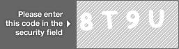 captcha code for visual authentication  number 8 letter T number 9 letter U