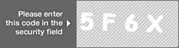 captcha code for visual authentication  number 5 letter F number 6 letter X