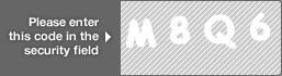 captcha code for visual authentication  letter M number 8 letter Q number 6