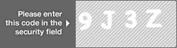 captcha code for visual authentication  number 9 letter J number 3 letter Z