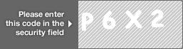 captcha code for visual authentication  letter P number 6 letter X number 2