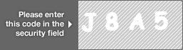 captcha code for visual authentication  letter J number 8 letter A number 5
